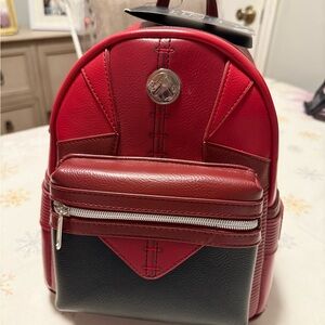 Disney Red and Black Men's Backpack